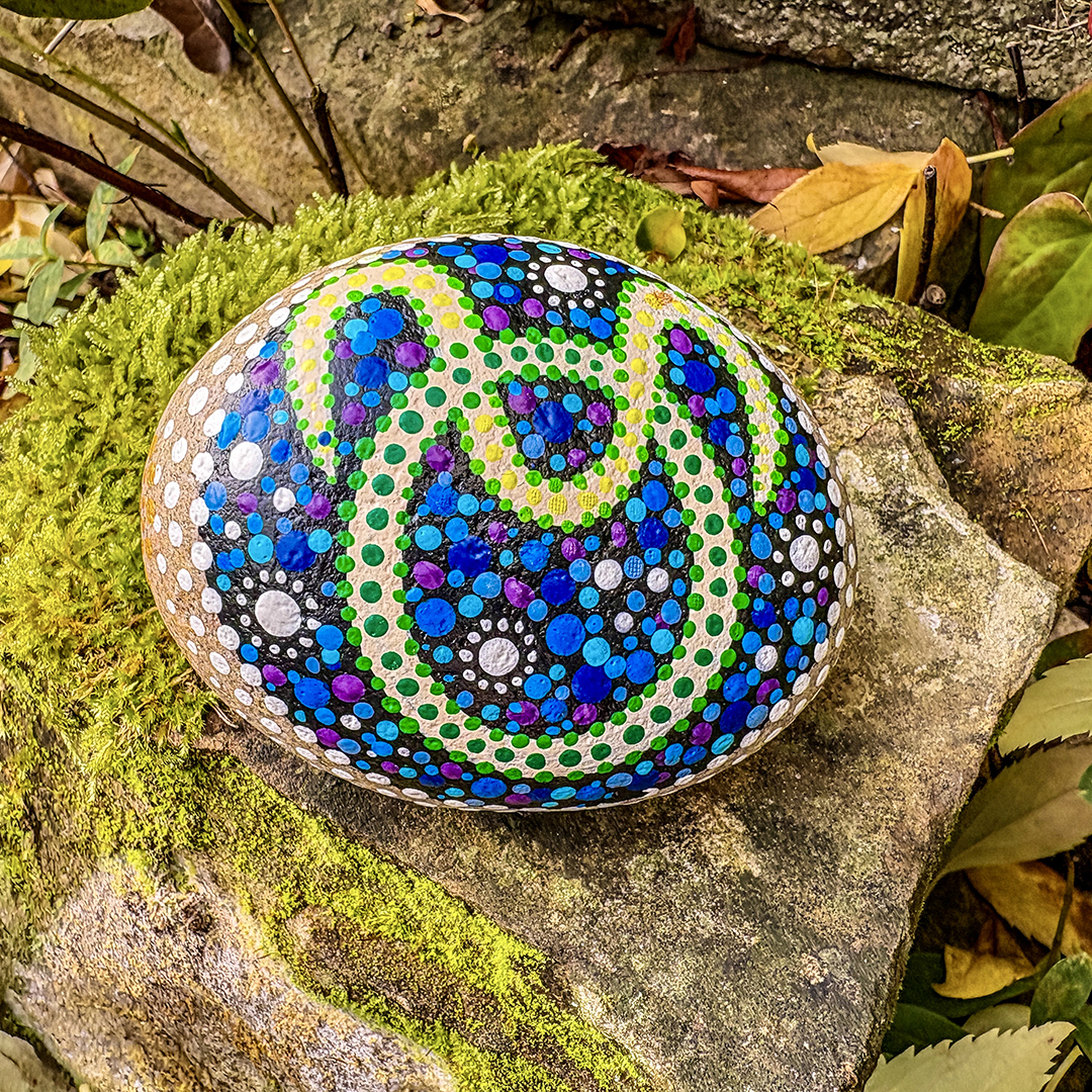 Astrologisches Symbol Sternzeichen Stier auf Stein