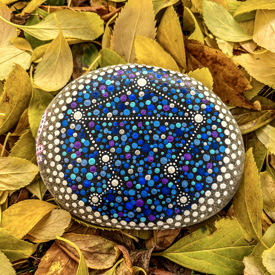 Sternbild Sternzeichen Waage auf Stein